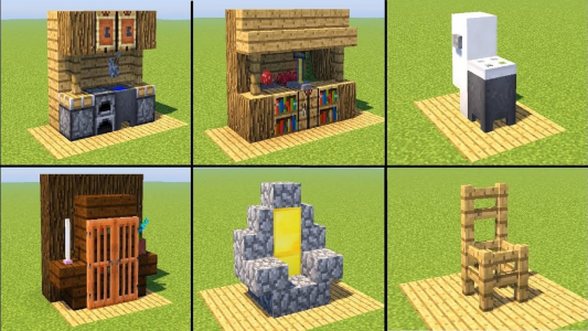 اسکرین شات برنامه Furniture Mod for Minecraft 2