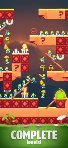 اسکرین شات بازی Lemmings 1
