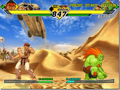 اسکرین شات بازی Capcom vs SNK 4