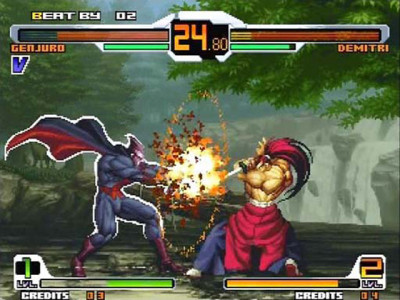 اسکرین شات بازی Capcom vs SNK 5