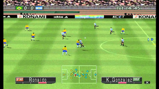 اسکرین شات بازی فوتبال فیفا 2