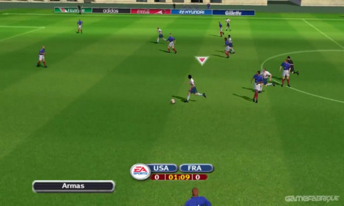 اسکرین شات بازی فیفا جام جهانی 1