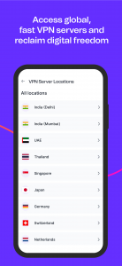 اسکرین شات برنامه Safehouse VPN & Security 4