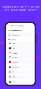 اسکرین شات برنامه Safehouse VPN & MobileSecurity 4