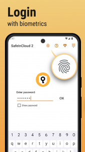 اسکرین شات برنامه Password Manager SafeInCloud 2 4