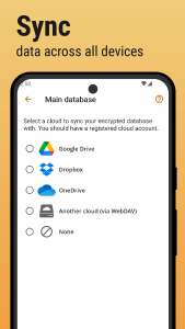 اسکرین شات برنامه Password Manager SafeInCloud 2 8