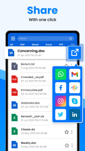 اسکرین شات 8 برنامه Doc Reader – Docx Viewer
