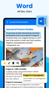 اسکرین شات 4 برنامه Doc Reader – Docx Viewer