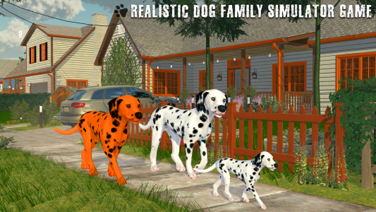 اسکرین شات بازی Domestic Dog Simulator: Dog family game 1