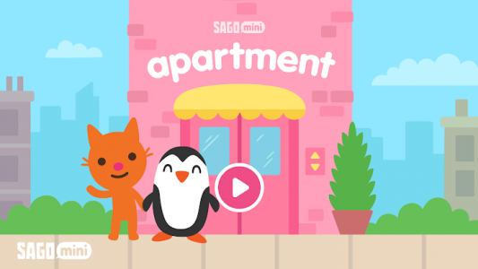 اسکرین شات برنامه Sago Mini Apartment Adventure 1