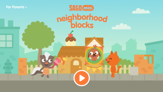 اسکرین شات برنامه Sago Mini Neighborhood Blocks 1