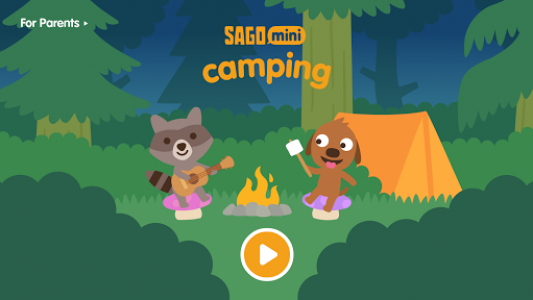 اسکرین شات برنامه Sago Mini Camping 1
