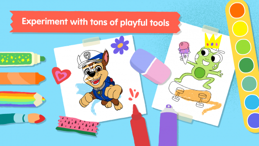 اسکرین شات بازی Crayon Club: Color PAW Patrol 3