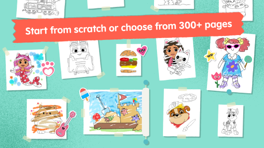 اسکرین شات 5 بازی Crayon Club: Color PAW Patrol