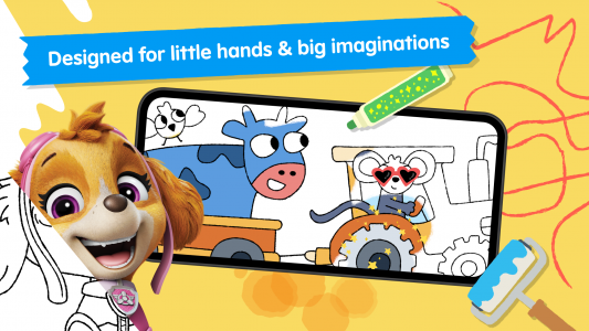 اسکرین شات بازی Crayon Club: Color PAW Patrol 2