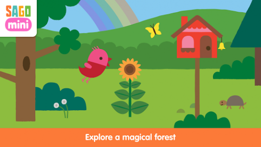 اسکرین شات برنامه Sago Mini Forest Flyer 1