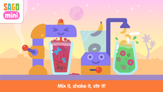 اسکرین شات برنامه Sago Mini Super Juice Maker 4