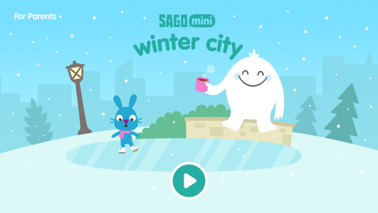 اسکرین شات برنامه Sago Mini Winter City 1