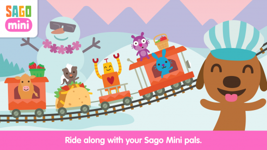 اسکرین شات برنامه Sago Mini Train Adventure 5