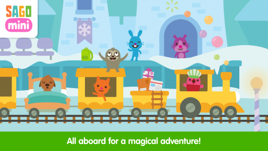 اسکرین شات برنامه Sago Mini Train Adventure 7