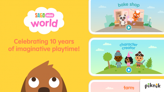 اسکرین شات برنامه Sago Mini World: Kids Games 1