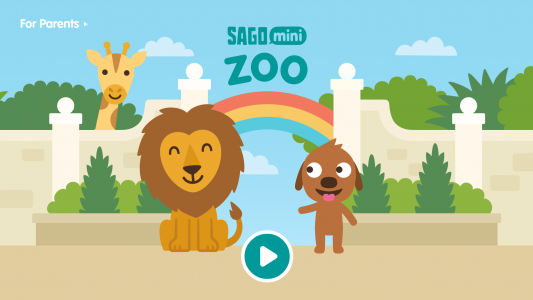 اسکرین شات برنامه Sago Mini Zoo Playset 8