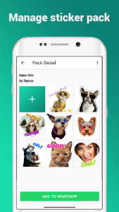 اسکرین شات برنامه Sticker Maker - animated stickers for Whatsapp 6