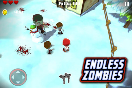 اسکرین شات بازی Tsolias vs Zombies 3D FREE 5