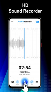 اسکرین شات برنامه Voice Recorder: Audio Recorder 1