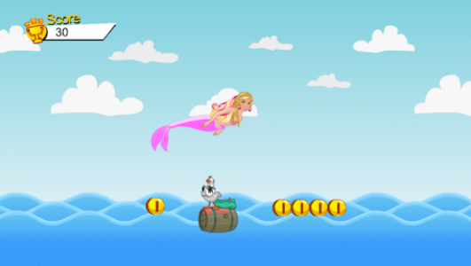 اسکرین شات بازی Mermaid Jump for Barbie 2