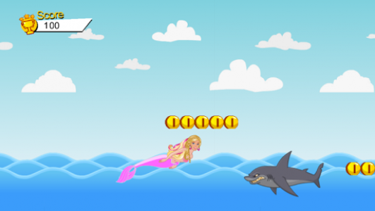 اسکرین شات بازی Mermaid Jump for Barbie 4