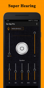 اسکرین شات برنامه Ear Spy Pro-Deep Live Hearing 1