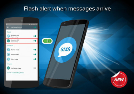 اسکرین شات برنامه flash alert pro 2