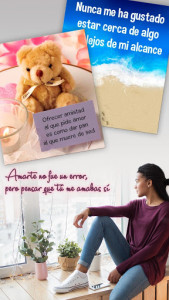 اسکرین شات برنامه Love Messages in Spanish – Text Editor & Stickers 3