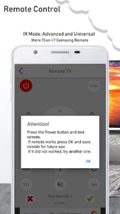 اسکرین شات برنامه Remote for Samsung 7