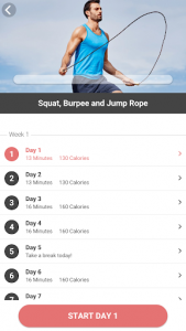 اسکرین شات برنامه Jump Rope Workout Program 4