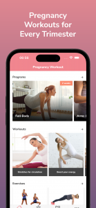 اسکرین شات برنامه Pregnancy Workout Program 1