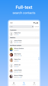 اسکرین شات 8 برنامه SA Contacts Pro