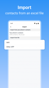 اسکرین شات 2 برنامه SA Contacts Pro