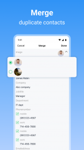 اسکرین شات 4 برنامه SA Contacts Pro