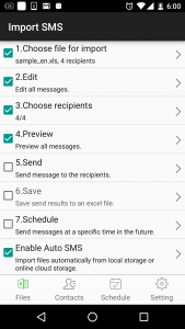 اسکرین شات 1 برنامه SA Group Text Lite