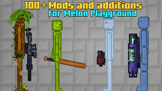 اسکرین شات برنامه Melon Playground Mods 8