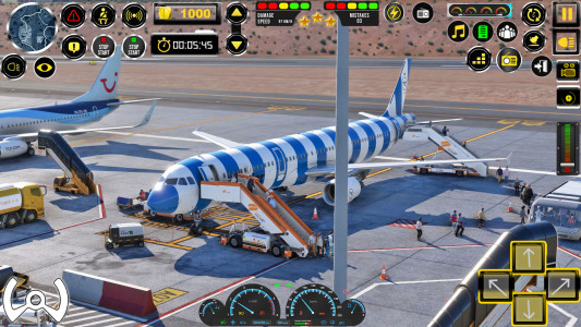 اسکرین شات بازی Airplane Game Flight Simulator 8