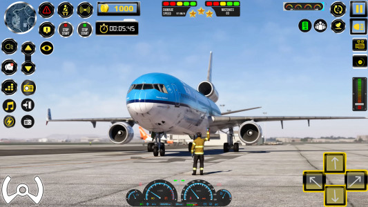 اسکرین شات 1 بازی Airplane Game Flight Simulator