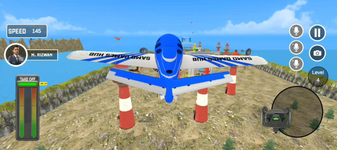 اسکرین شات 4 بازی Airplane Game Flight Simulator