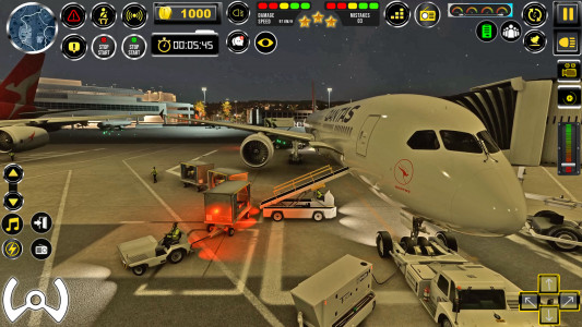 اسکرین شات بازی Airplane Game Flight Simulator 5