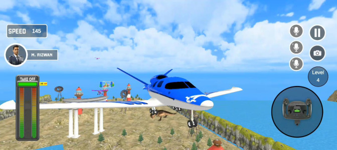 اسکرین شات 5 بازی Airplane Game Flight Simulator