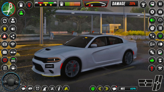 اسکرین شات 4 بازی US Car Driving Game Simulator