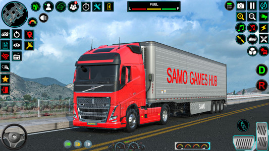 اسکرین شات 5 بازی US City Truck Driving Games 3D