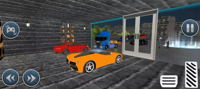 اسکرین شات 2 بازی US City Truck Driving Games 3D